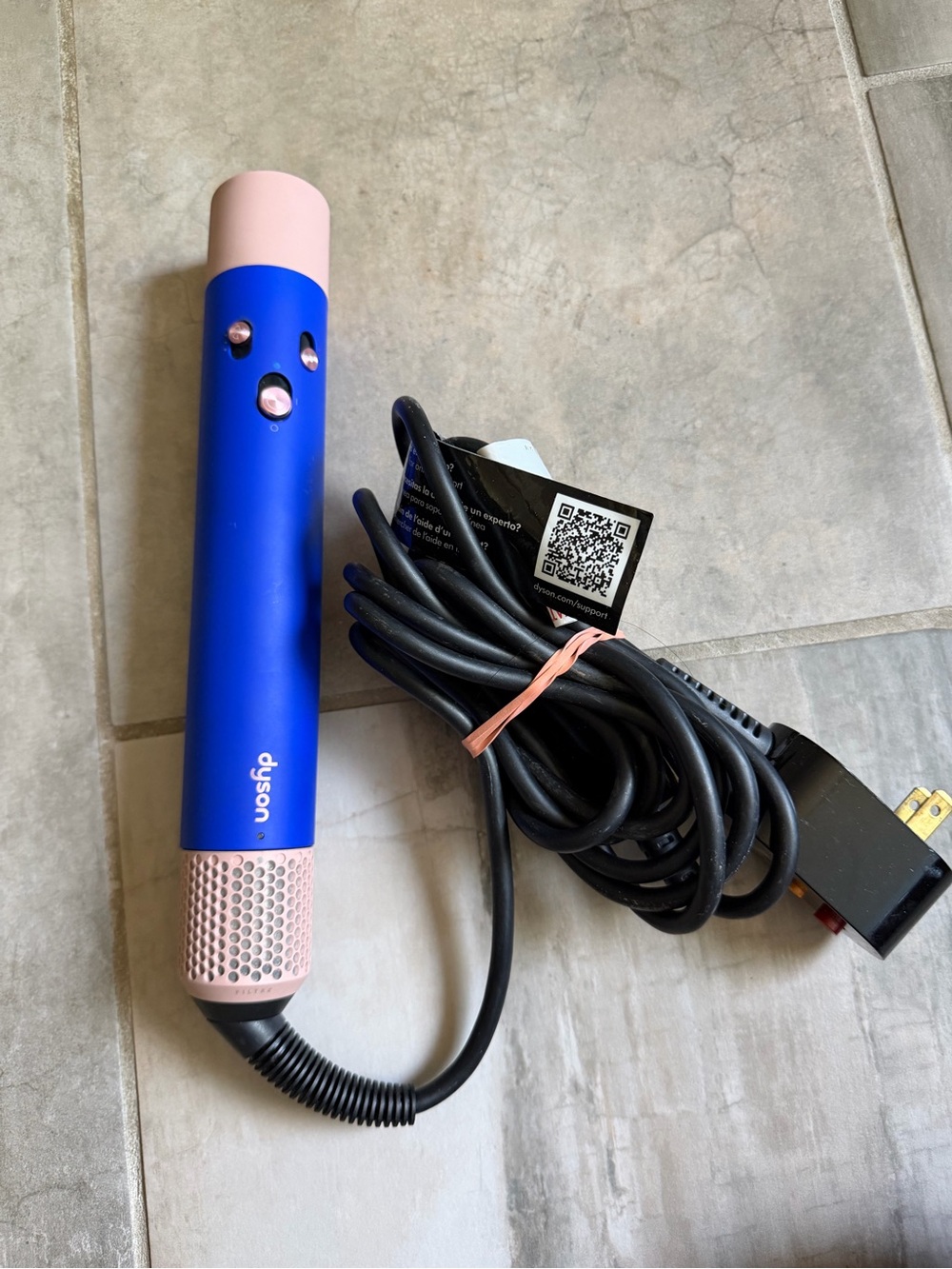 Dyson Airwrap Multi-Styler Wand Special Edition Blue Blush colorway